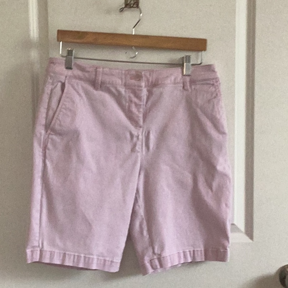 Women’s Pink Stretch Cotton Shorts